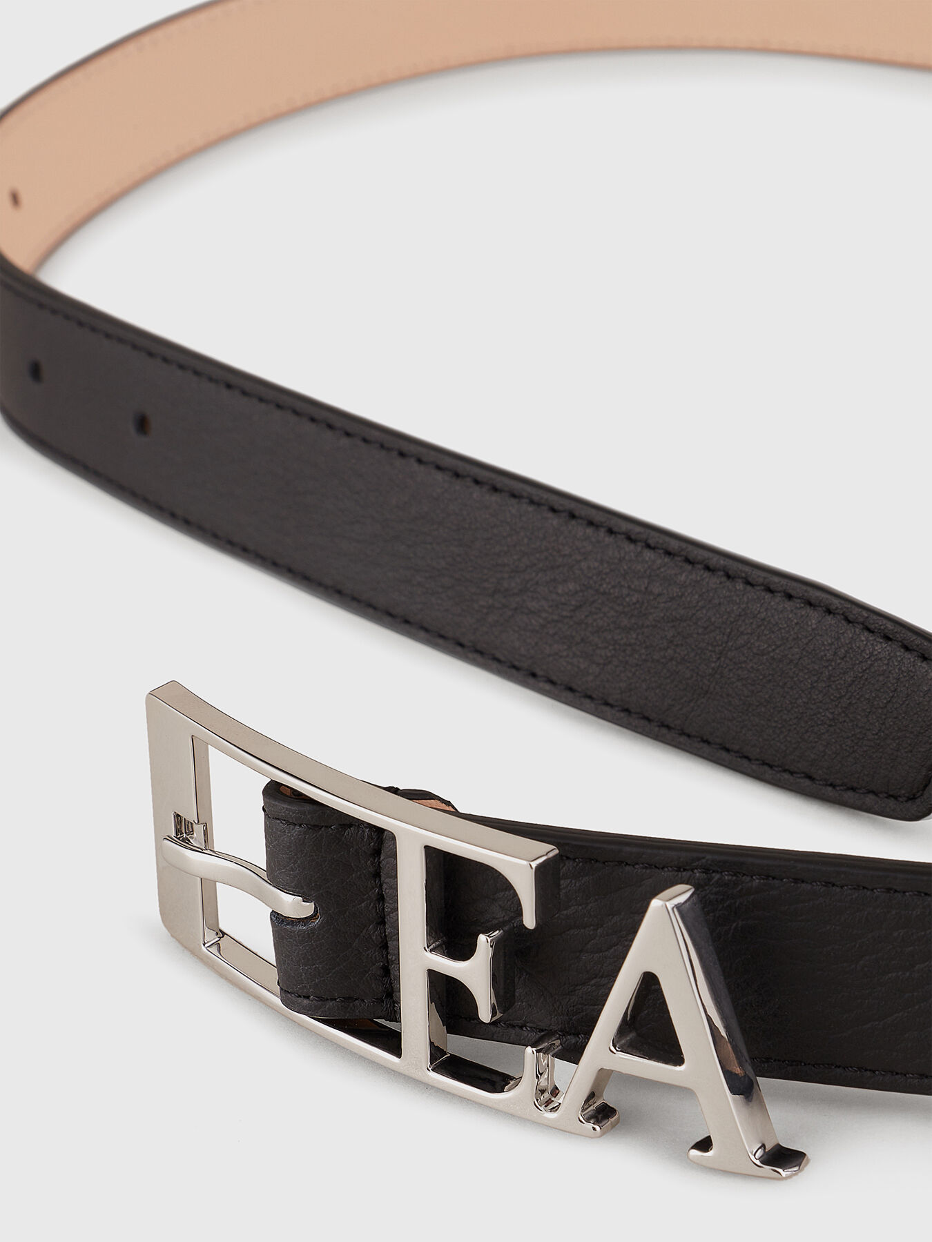 Emporio Armani Outlet: Belt men - Black | Emporio Armani