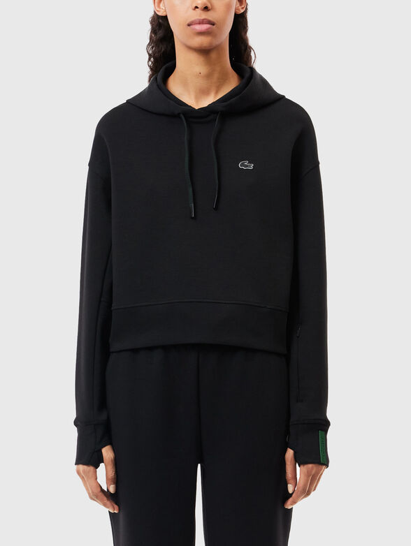 Sweatshirt with logo detail in blue - 1