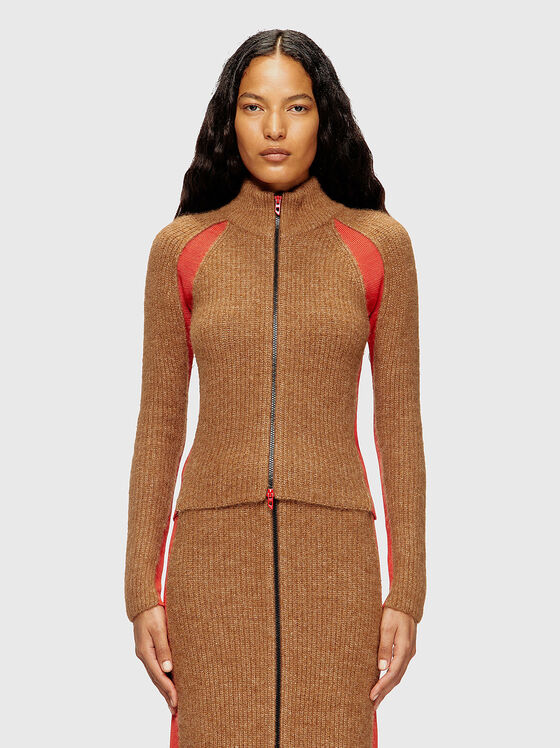M-LOUISE wool cardigan - 1