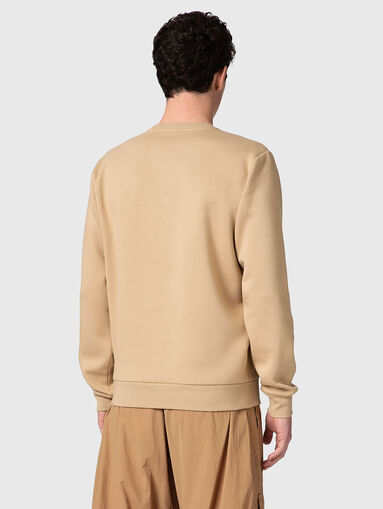 Sweatshirt with logo lettering - 3