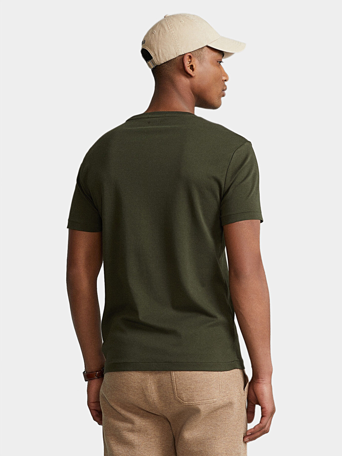 T-shirt with logo embroidery brand POLO RALPH LAUREN