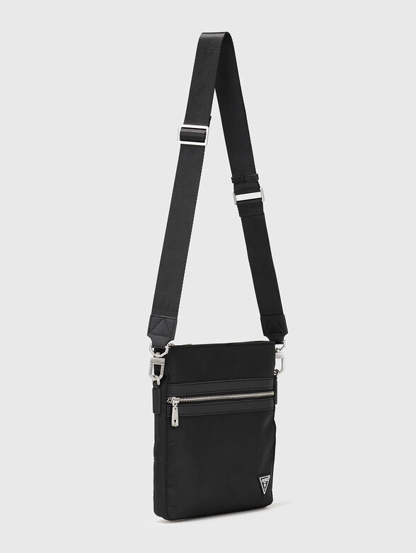 Crossbody bag with a triangular logo  - 2