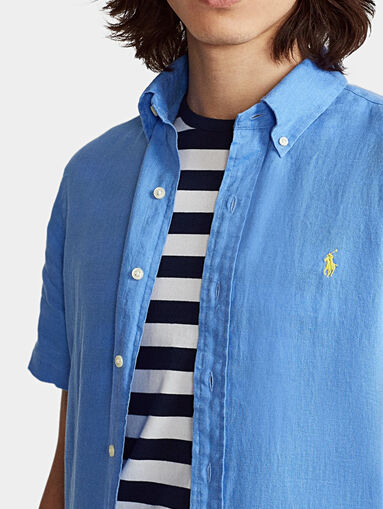 Shirt with short sleeves - 3