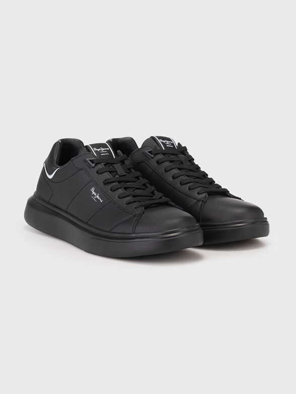 EATON BASIC leather sports shoes - 2