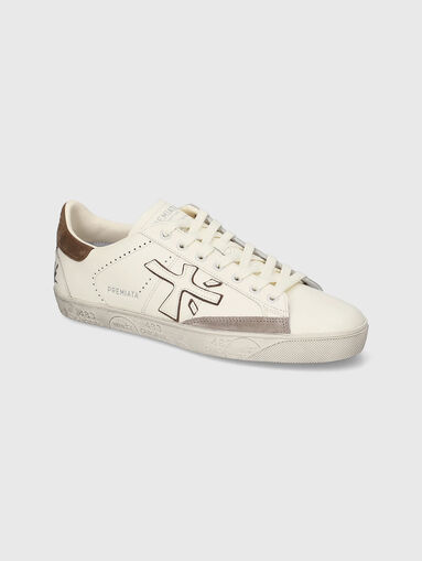 Sports shoes in leather - 5