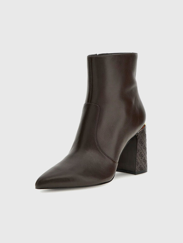 FRENKIE leather heeled boots - 2