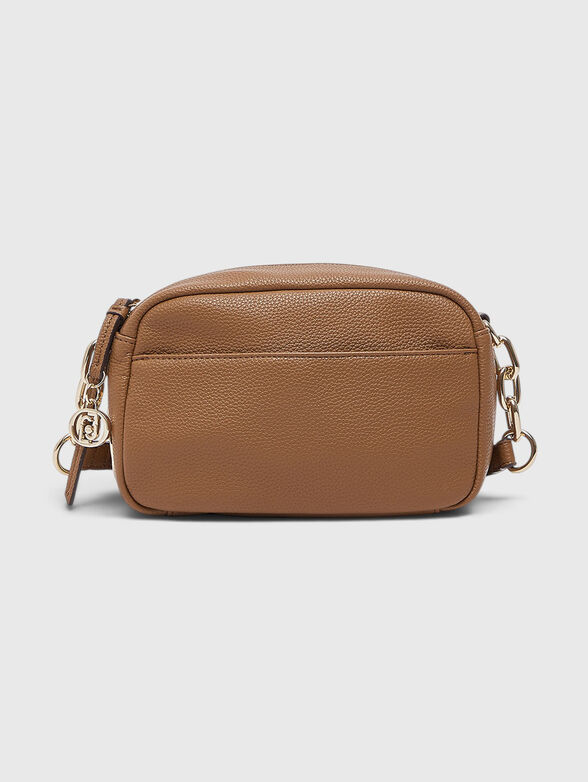 Black eco leather crossbody bag - 1