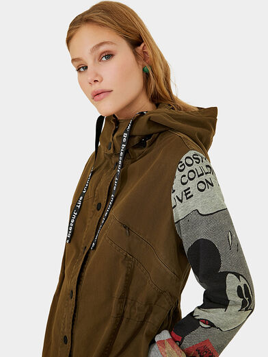 MICKEY MOUSE Parka with a print - 3
