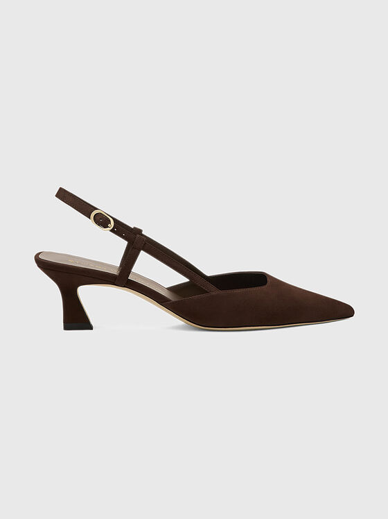 Велурени обувки ба ток VINNIE 50 SLINGBACK - 1