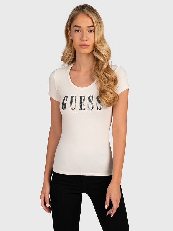 FANNY T-shirt with shiny logo - 1