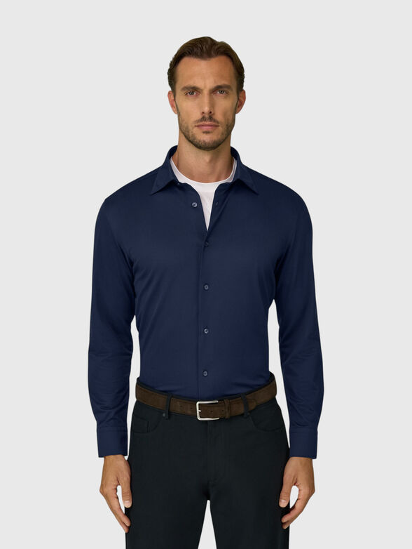 Dark blue shirt - 1
