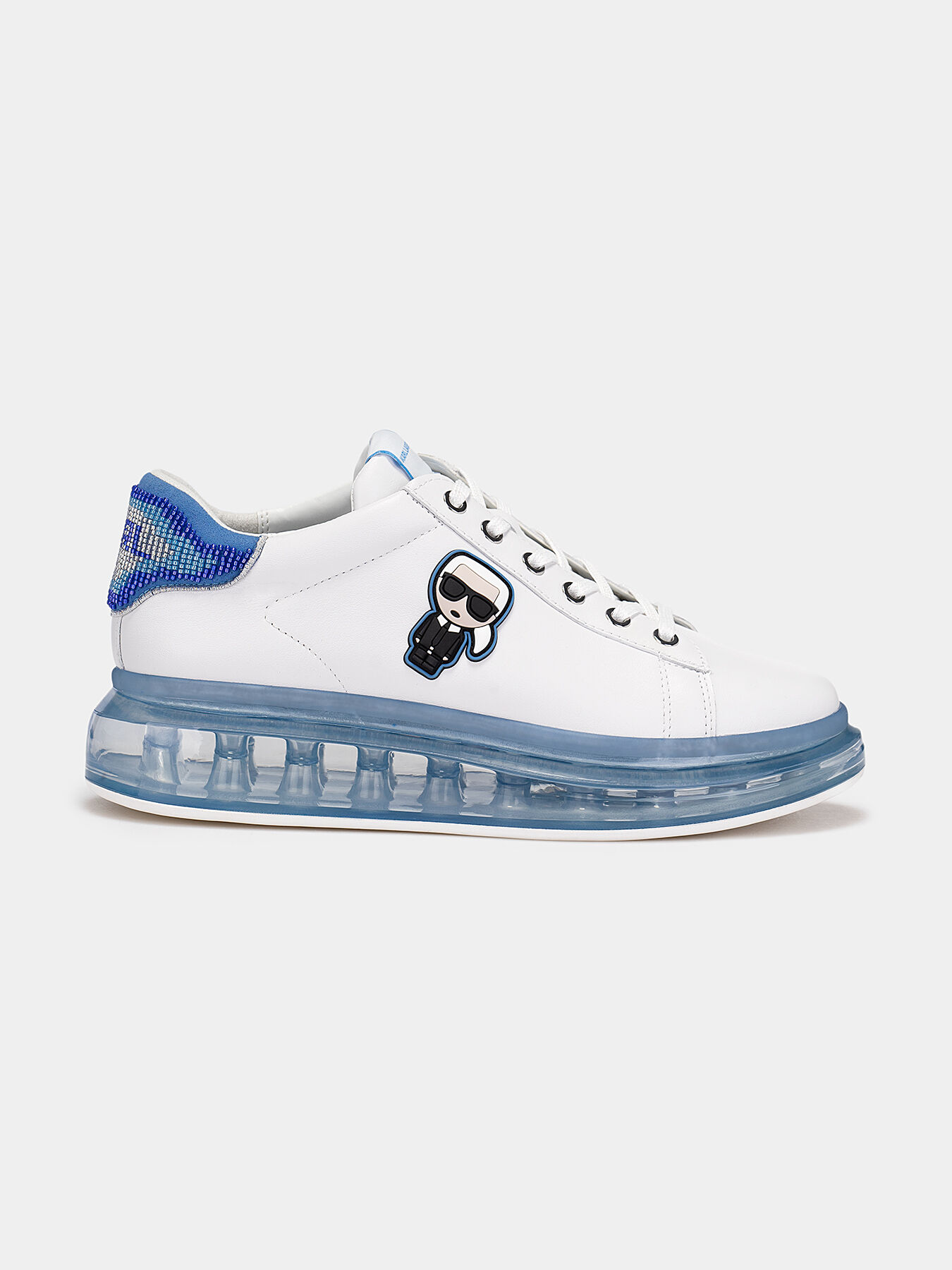 Karl lagerfeld blue shoes deals