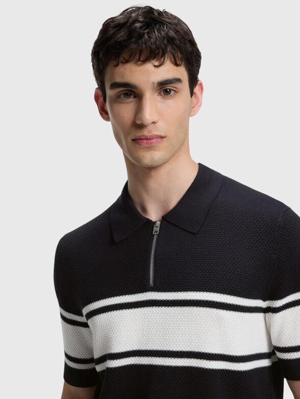 Knitted polo shirt - 4