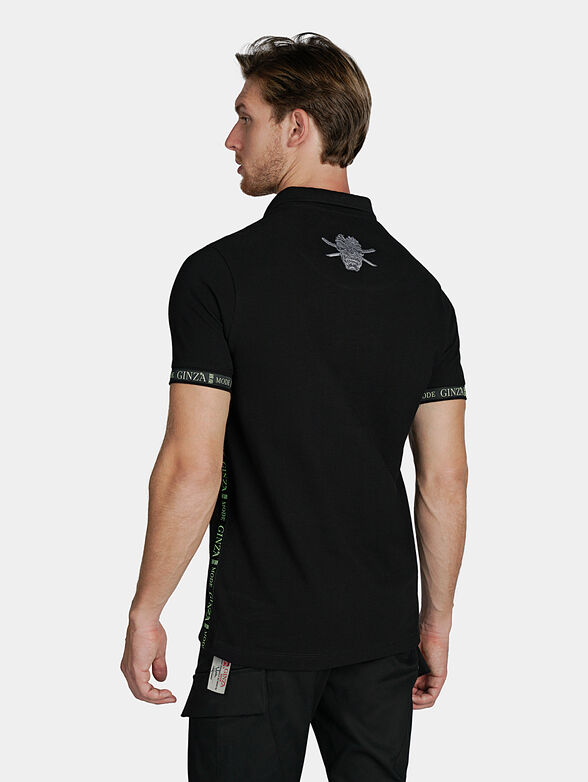 Black polo-shirt - 3