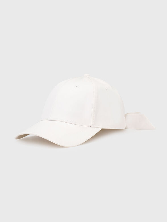 Baseball cap with accent ribbon - 1