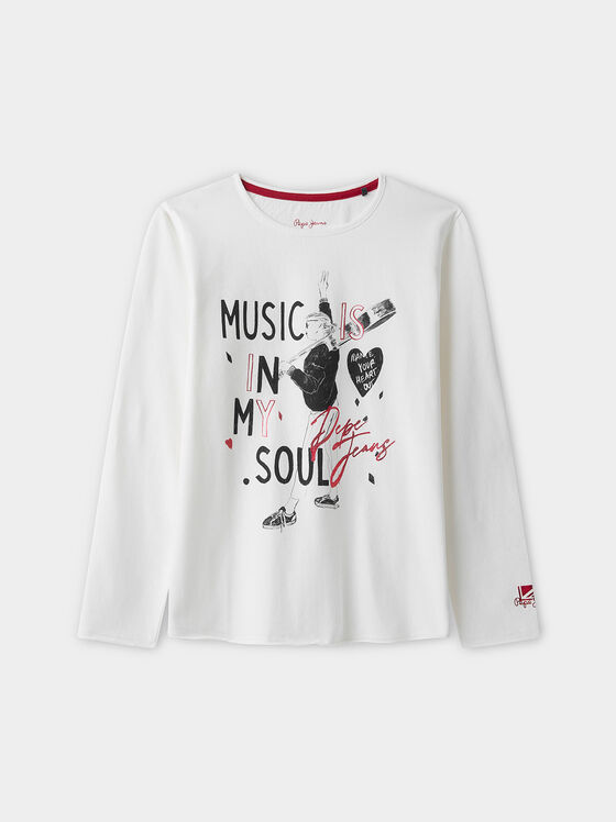 Блуза TARA с принт - 1