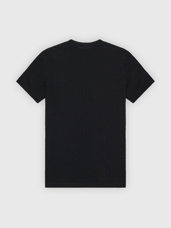 T-shirt with logo embroidery - 1