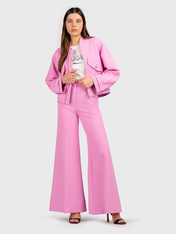 Bomber jacket in pink - 2