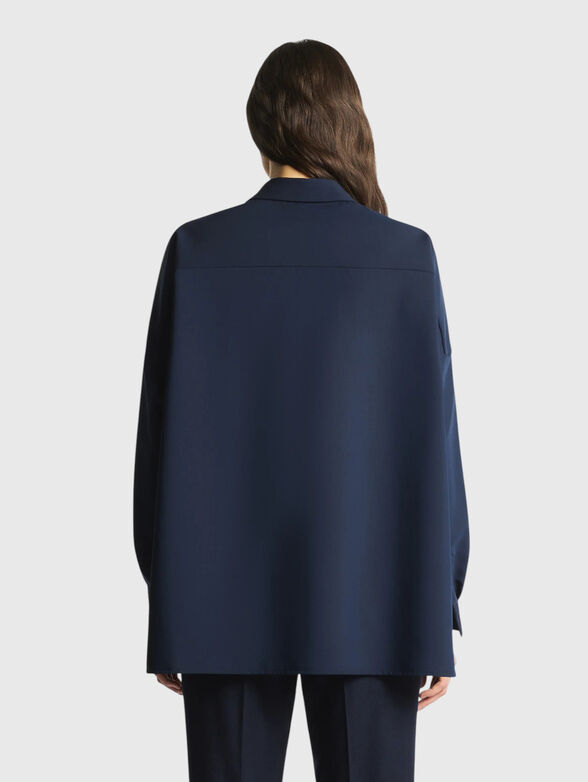 Oversized long-sleeved shirt - 3