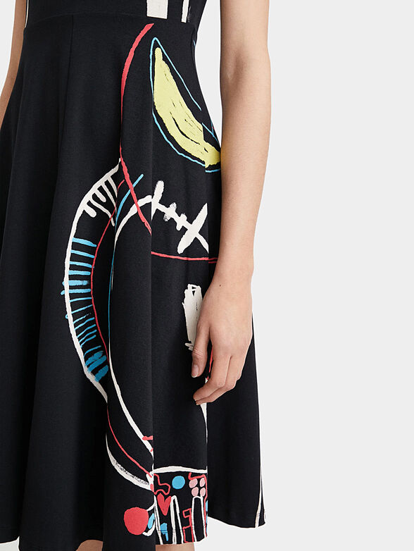 ROMA dress in black color - 4