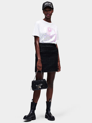 Sparkle Boucle Skirt - 5