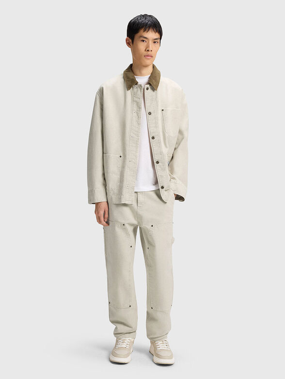 GIORO jeans with logo - 4