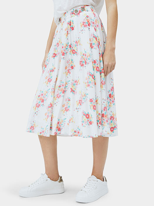 NALIA skirt with floral print