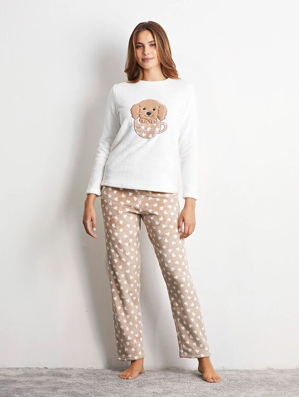 TEACUP POODLE pyjamas with embroidery - 1