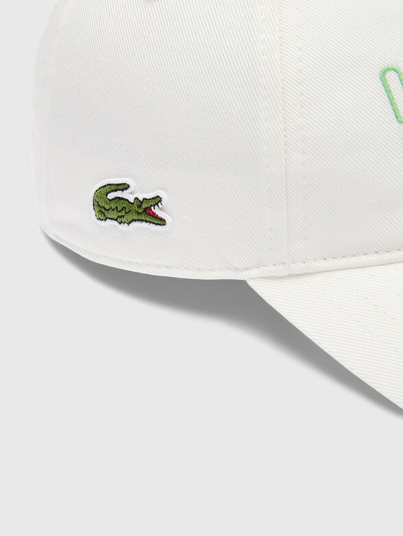 Baseball cap with accent logo - 4