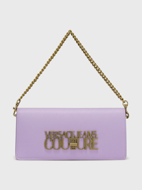 Purple bag with big golden logo accent - 6