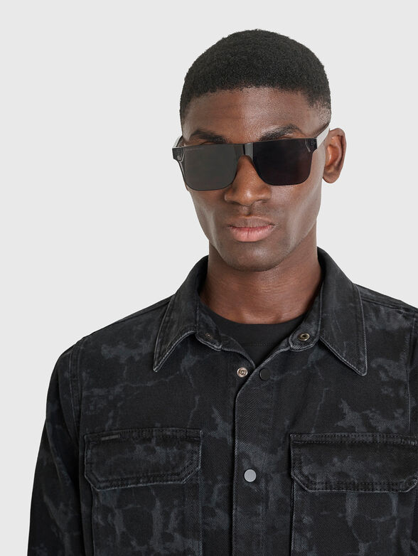 Denim jacket with accent details - 4