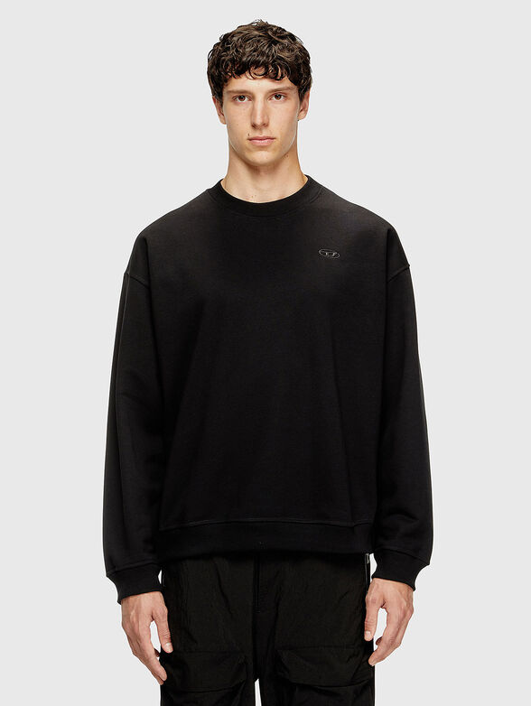 S-BOXT-T2 cotton sweatshirt with accent back - 1