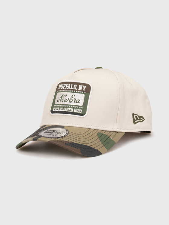 NEW ERA CAMO PATCH BLACK 9FORTY adjustable cap - 1