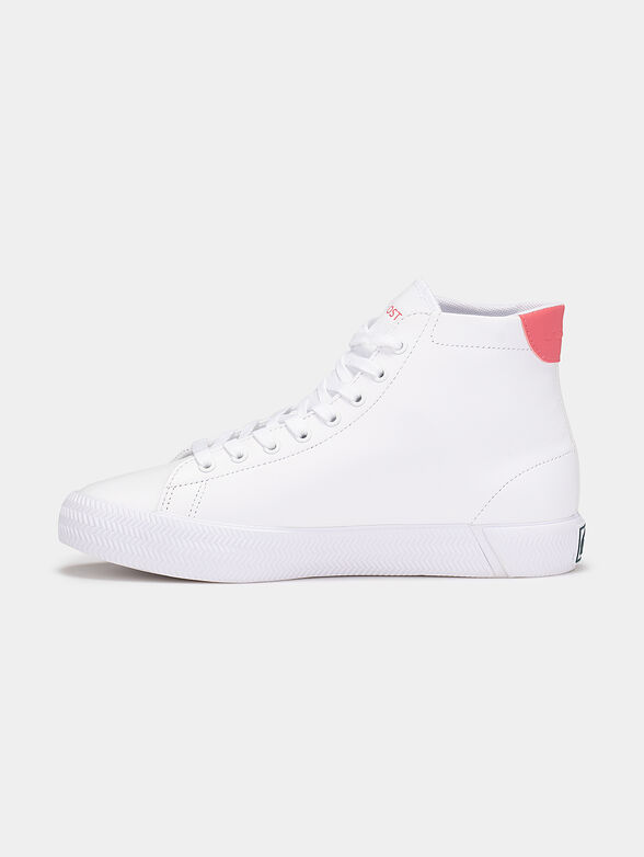 GRIPSHOT MID High sneakers with pink accent - 4