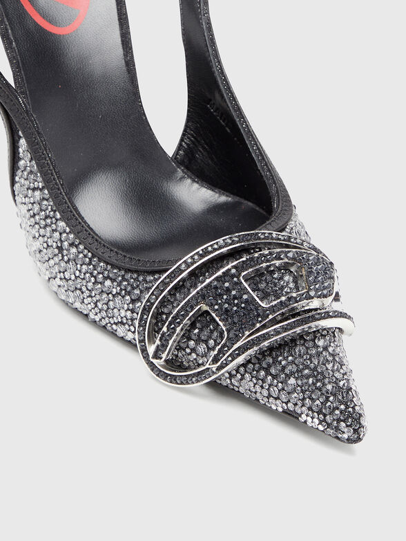 D-VENUS SB sandals with rhinestones and logo - 5