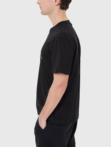 Cotton T-shirt with logo print - 4