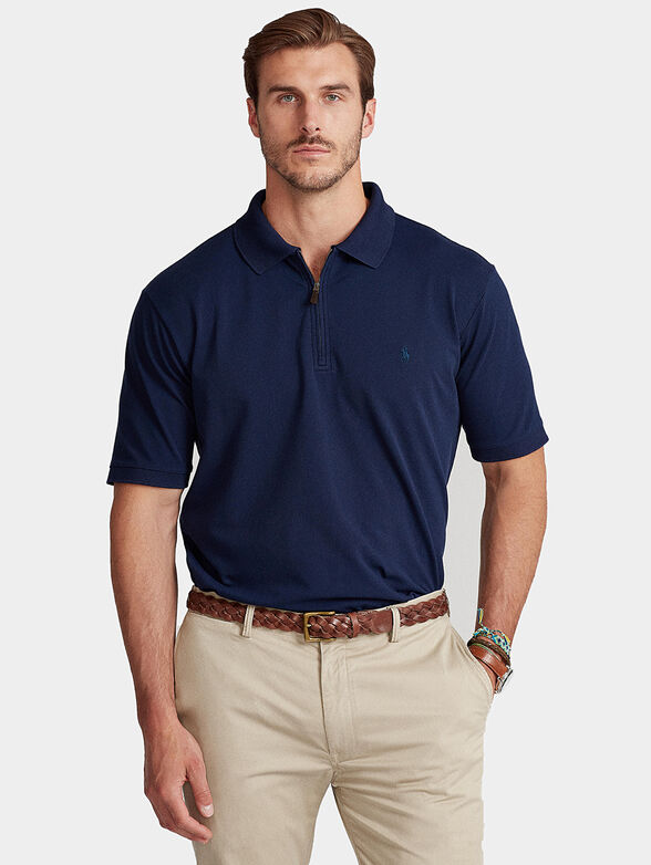 Polo-shirt with zip - 1