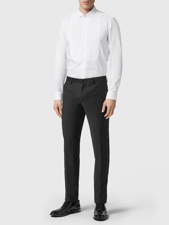 LORD black trousers with accents stripes - 4