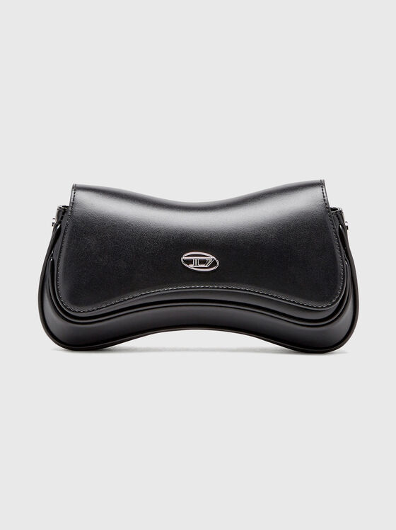 PLAY leather clutch with logo - 1
