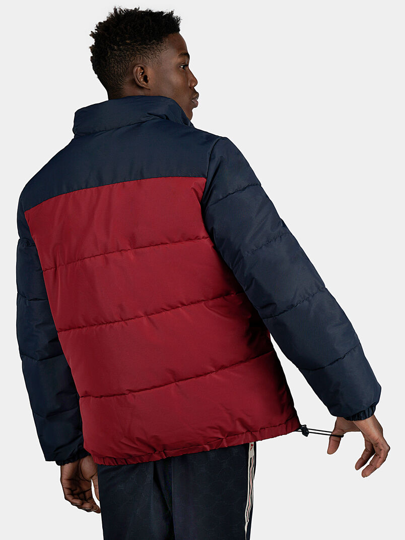 Padded jacket with color-block effect - 3