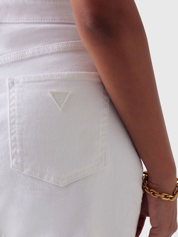 Cotton jeans shorts - 3