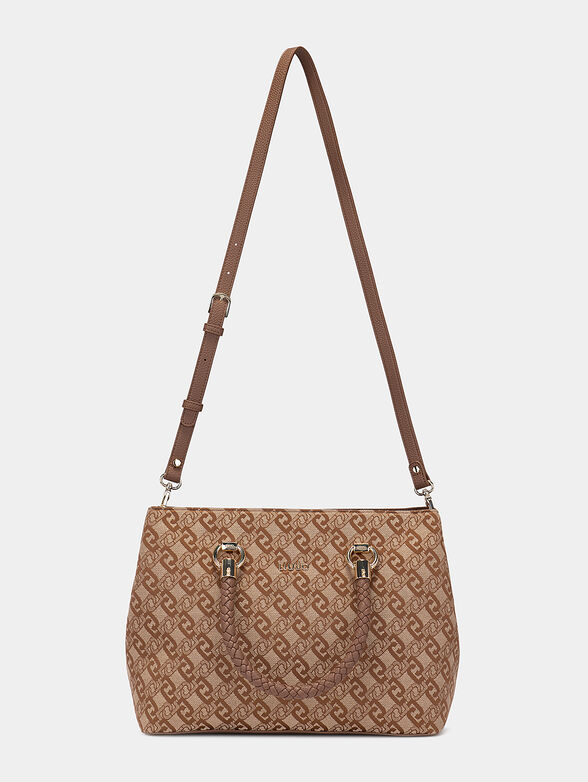 Boston bag with monogram logo print - 2