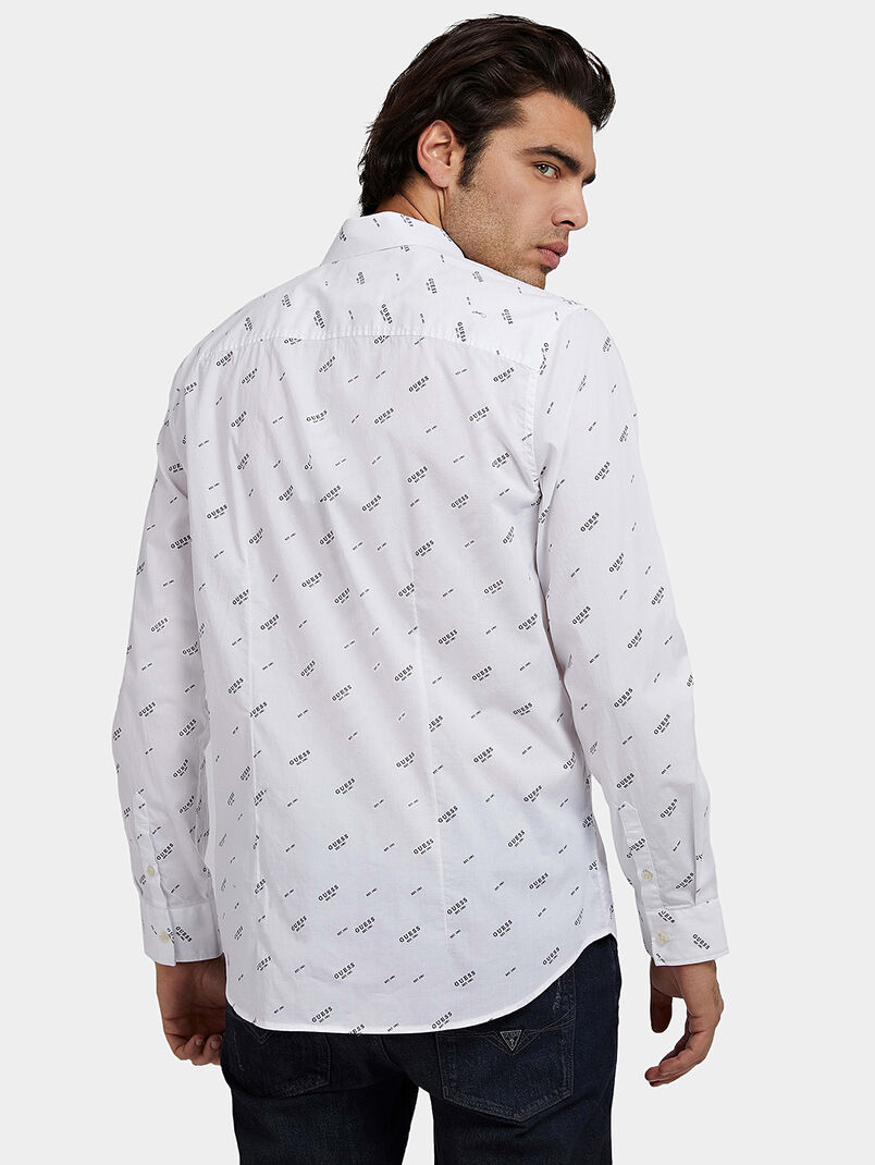 SUNSET shirt with logo print - 3