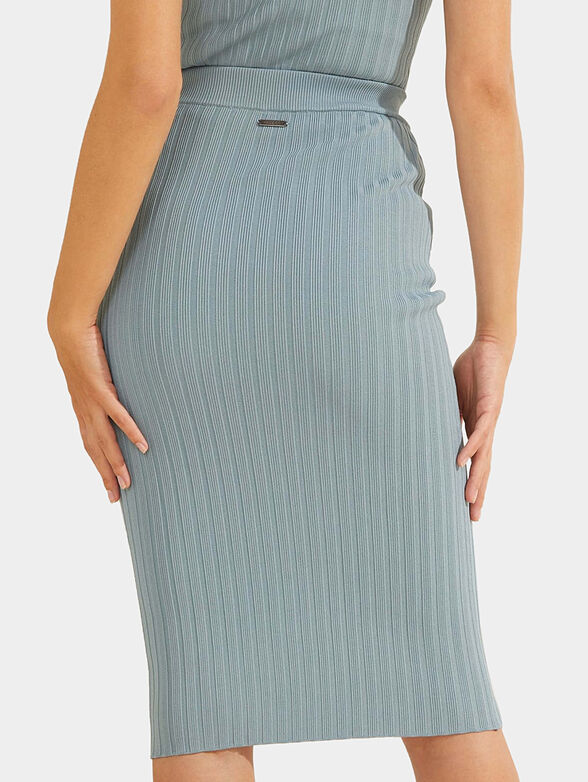 AGNES Skirt with ribbed details - 4