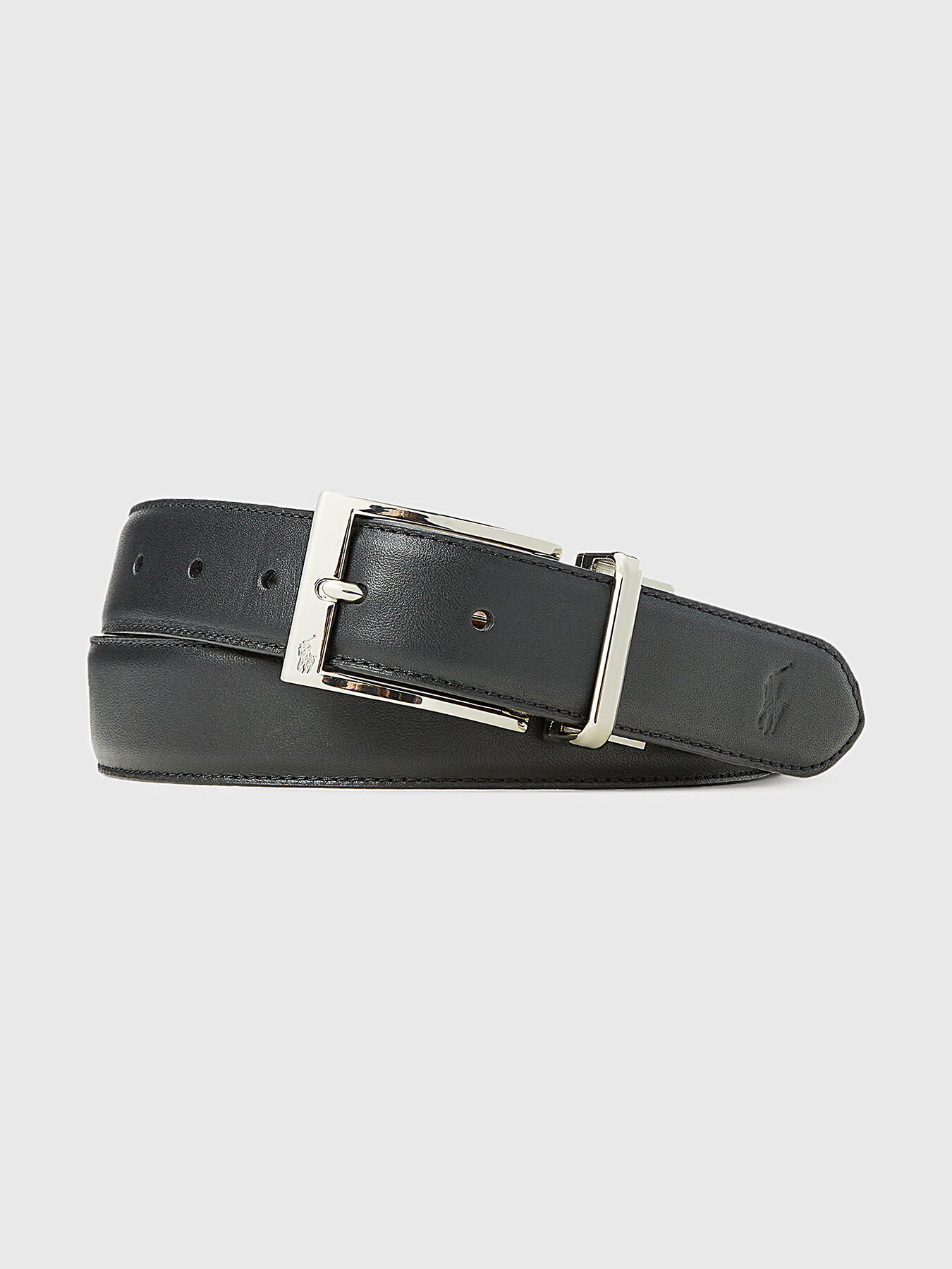 Reversible leather belt with metal buckle brand POLO RALPH LAUREN Globalbrandsstore en
