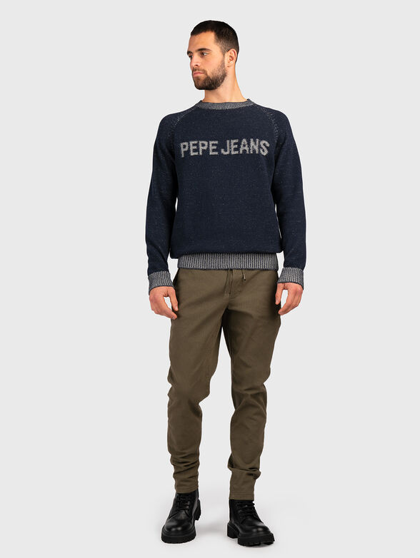 Green trousers with ties  - 6