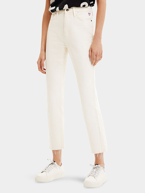 JAVIERA cropped jeans - 1