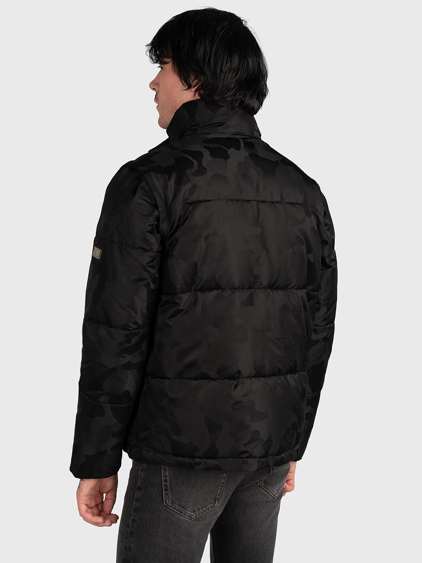 Padded jacket with detachable sleeves brand Karl Lagerfeld