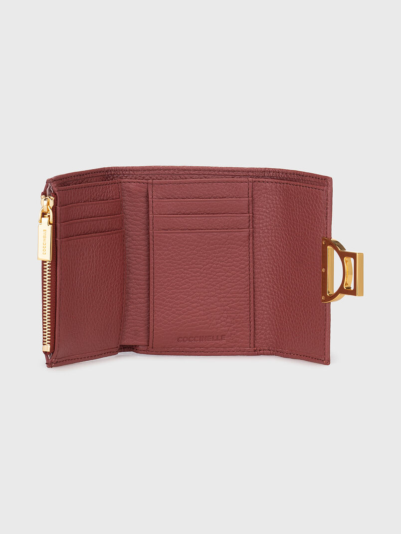 Black leather wallet - 3