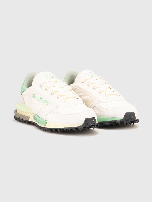 Sports shoes with suede details and logo - 2